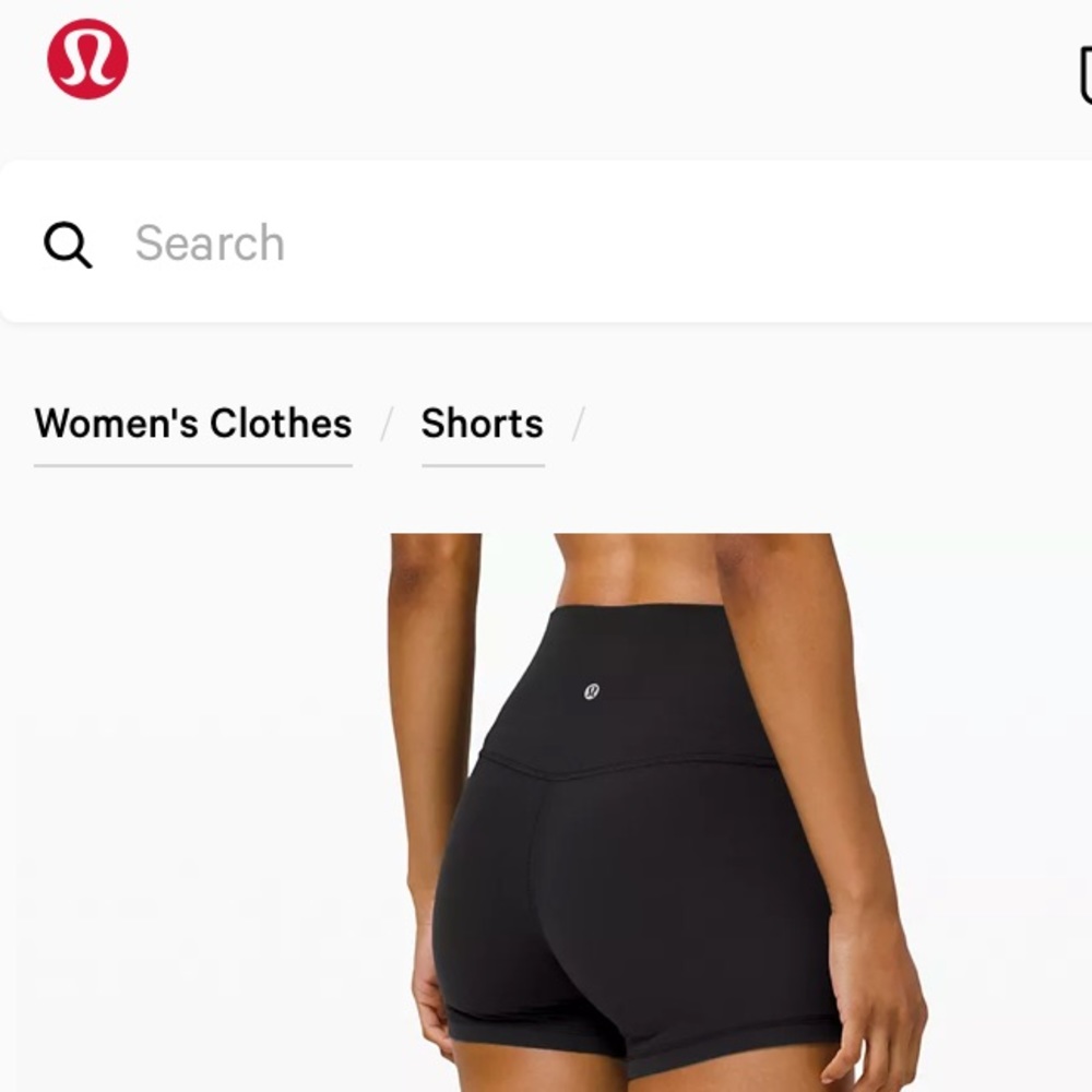 Lululemon Highwaist Align Short With Pocket
